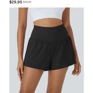 NWT Halara NWT Super High Waisted Tummy Control Yoga Shorts medium size medium